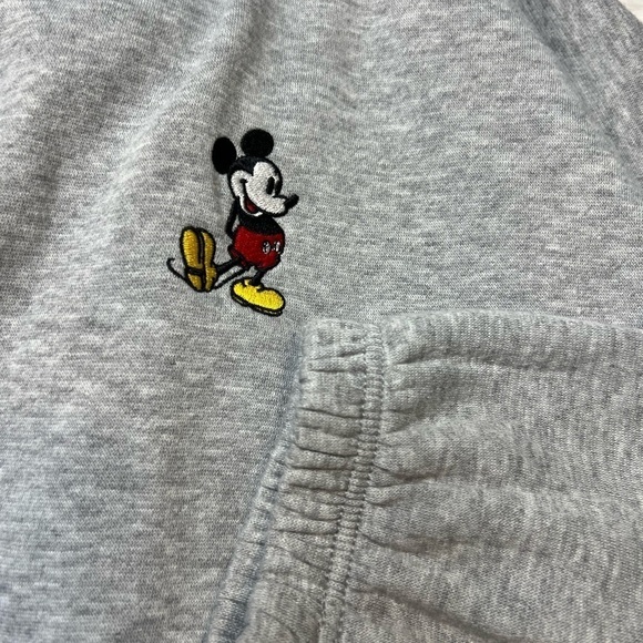 Disney Mickey Mouse zip up fleece grey hoodie. - Picture 2 of 8